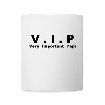 VIP - Very Important Papi, papy - Mug blanc - blanc - Devant