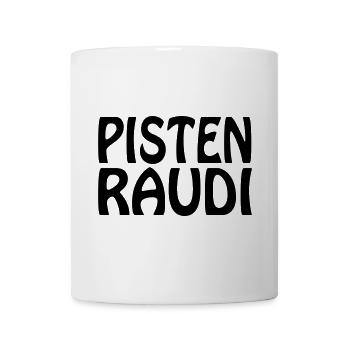 Pistenraudi - Mug - white - Front