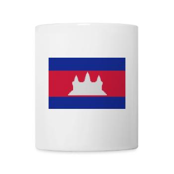 Flag of Cambodia - Mug - white - Front