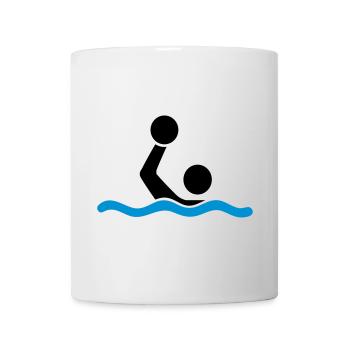 water polo - Mug - white - Front