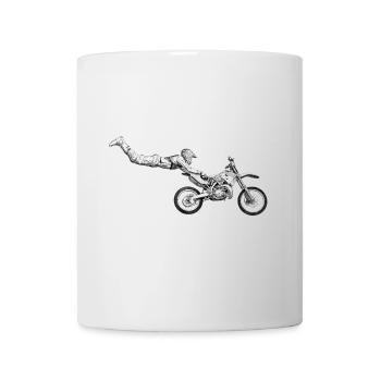 motocross freestyle - Mug - white - Front