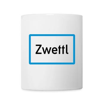 Zwettl - Tasse - Weiß - Vorne