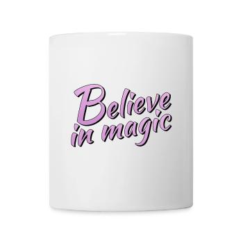 Croire en la magie - Mug blanc - blanc - Devant