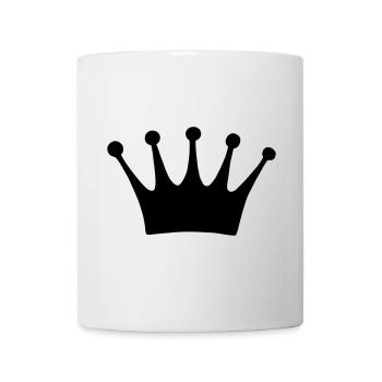 Couronne - Mug blanc - blanc - Devant