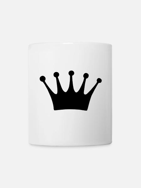 Krone - Tasse - Weiß