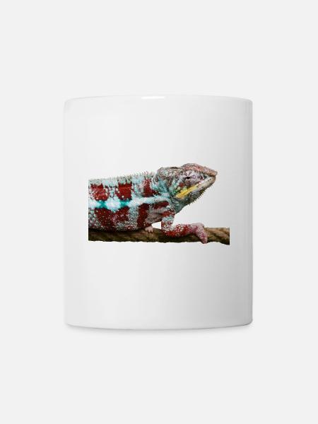 Chamäleon - Tasse - Weiß