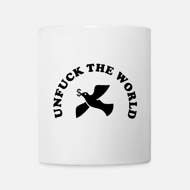 UNFUCK le monde - Mug blanc - blanc