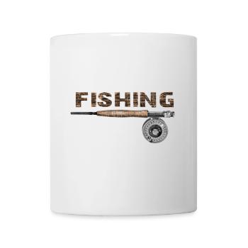 Fishing - Mug blanc - blanc - Devant