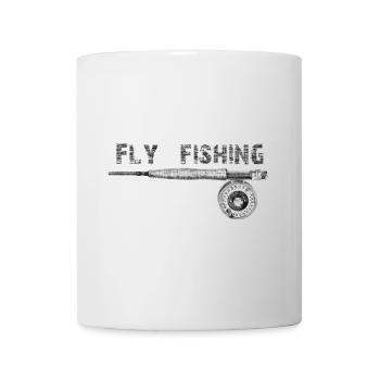 Fly fishing - Tasse - Weiß - Vorne