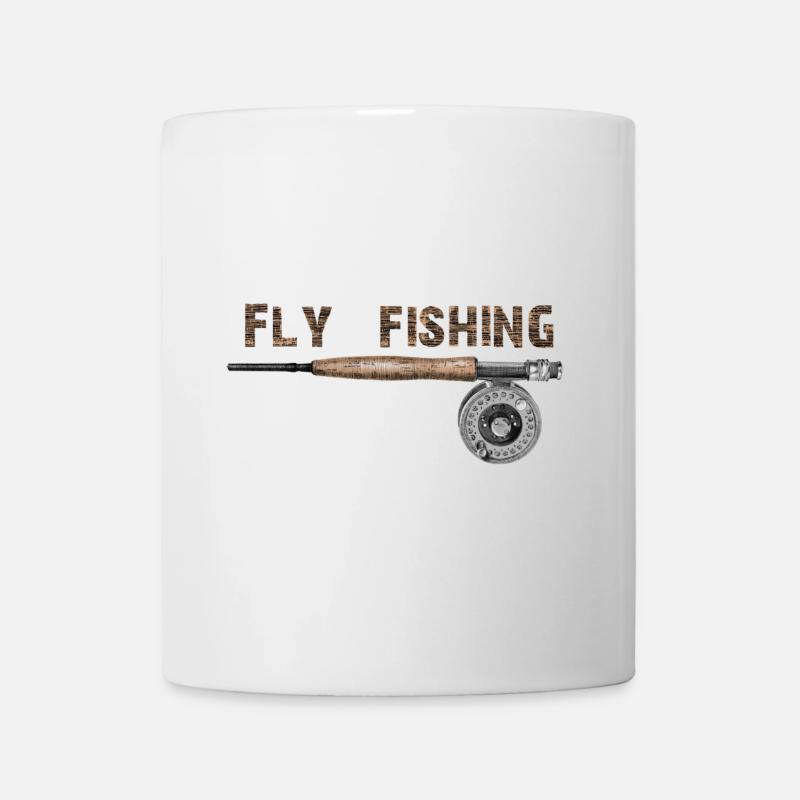 Fly fishing - Mug blanc - blanc