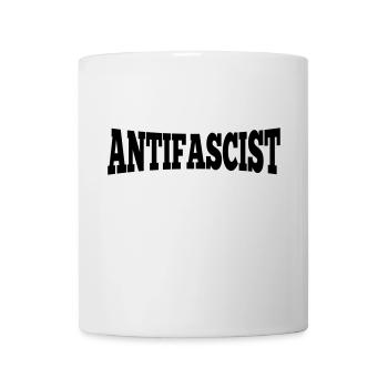 Antifascist - Antifaschist - Tasse - Weiß - Vorne