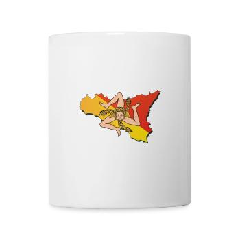 I love Sicilia - Tasse - Weiß - Vorne