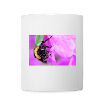 Bee on the violet - Mug - white - Front