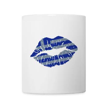 Kissing mouth (Grèce) - Mug blanc - blanc - Devant