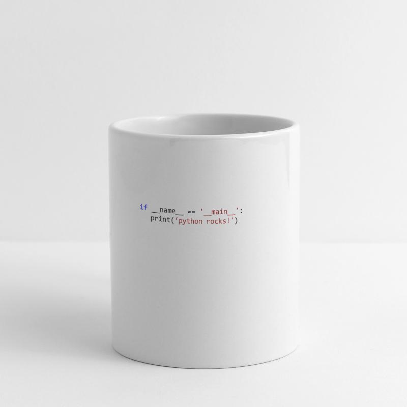 Python rocks Tasse