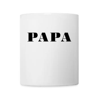 PAPA - Mug blanc - blanc - Devant