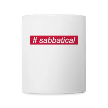sabbatical - Mug blanc - blanc - Devant