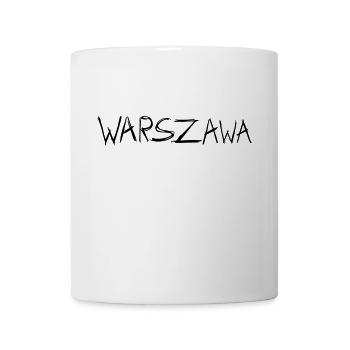 Warschau - Tasse - Weiß - Vorne