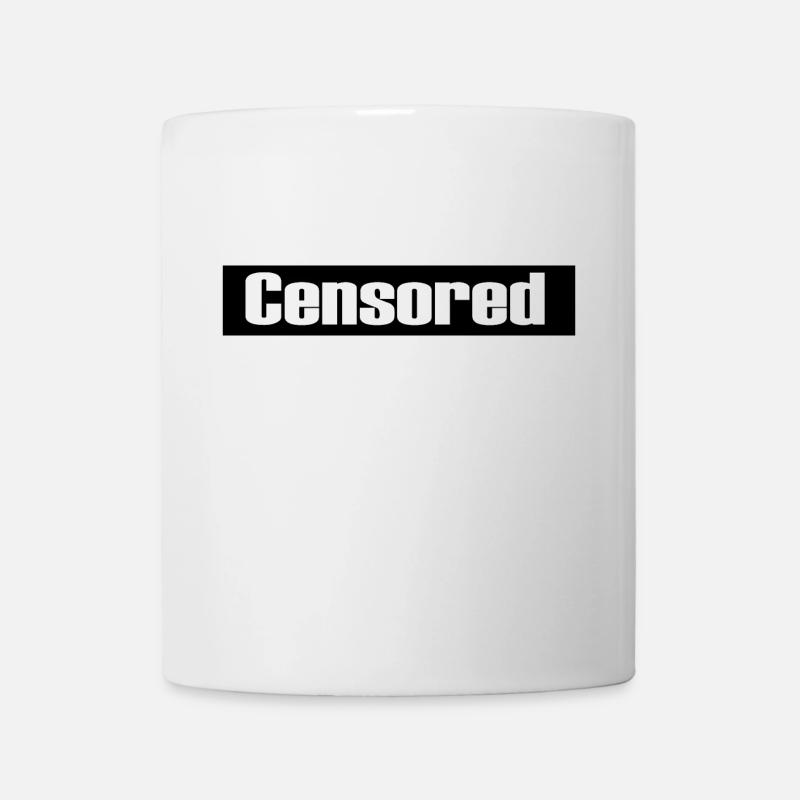 Censored - Censored - Mug - white