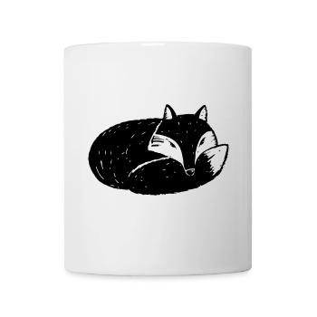 renard - Mug blanc - blanc - Devant