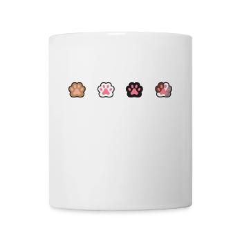 Cat's paw - Mug - white - Front