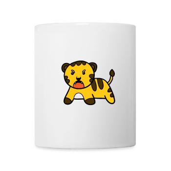 Kleiner Tiger - Tasse - Weiß - Vorne