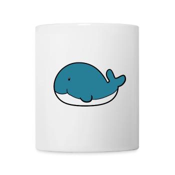 Kleiner Wal - Tasse - Weiß - Vorne