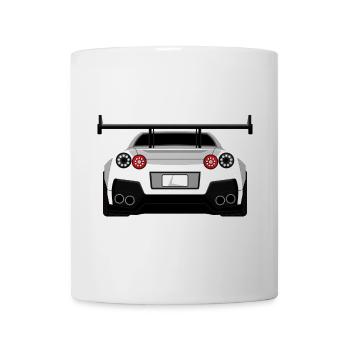 gtr skyline tuning car racing icon widebody - Mug - white - Front
