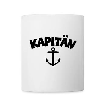 Capitaine ancre (FR) - Mug blanc - blanc - Devant