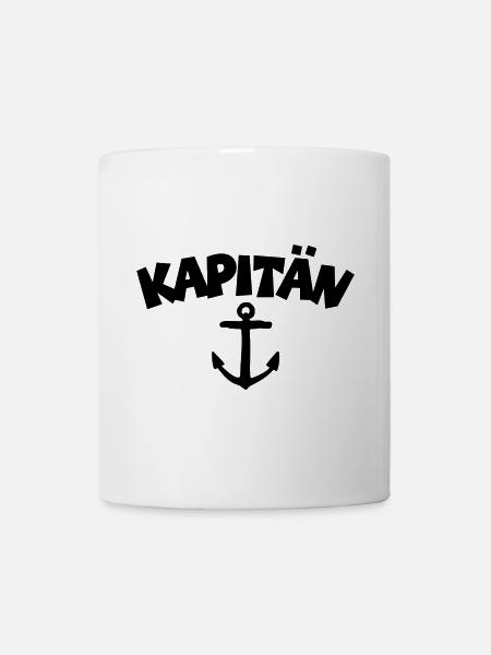 Capitaine ancre (FR) - Mug blanc - blanc
