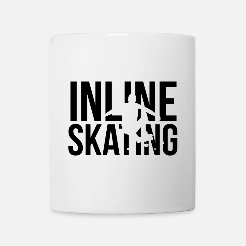 inline skating - Tasse - Weiß