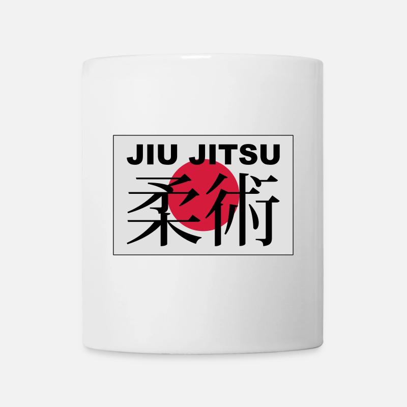 jiu jitsu - Tasse - Weiß