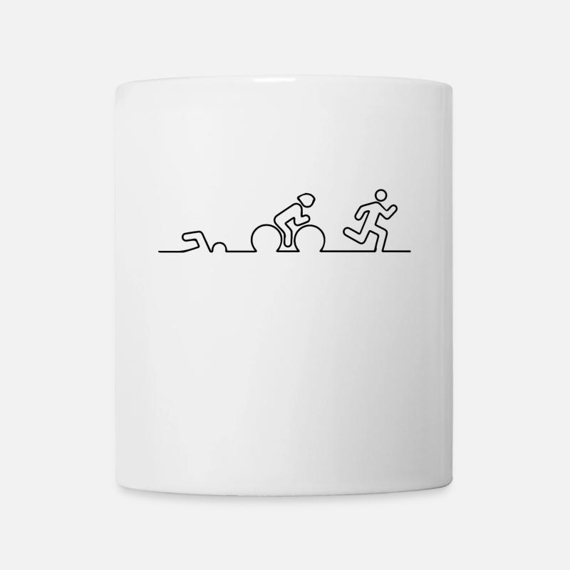 Triathlon - Mug blanc - blanc