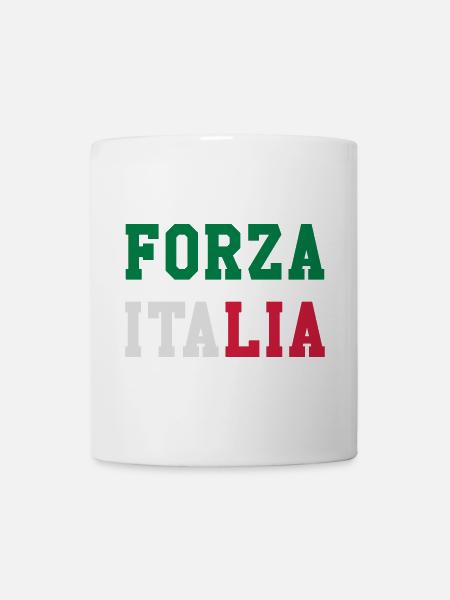[ Forza Italia ] - Mug blanc - blanc