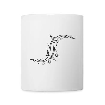 Tribal with stars - Mug - white - Front