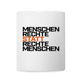 People Rights instead of right people - Mug - white - Front