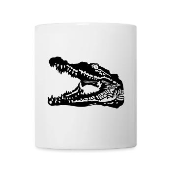 Crocodile - Mug blanc - blanc - Devant