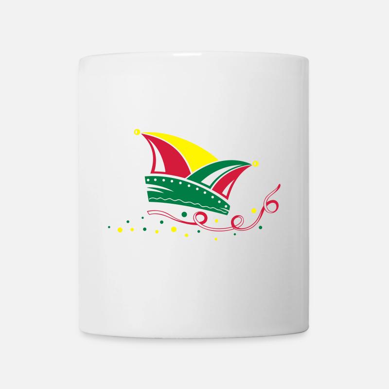 Narrenkappe Karneval Fasching - Tasse - Weiß