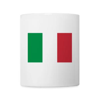 Italien Flagge Fahne Italia - Tasse - Weiß - Vorne