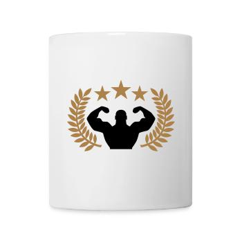 Training Champion - Mug blanc - blanc - Devant