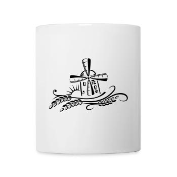 Baker, grain, mill, corn, sun - Mug - white - Front