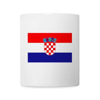 Croatie drapeau drapeau croate drapeau - Mug blanc - blanc - Devant