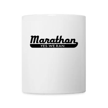 Marathon - Tasse - Weiß - Vorne