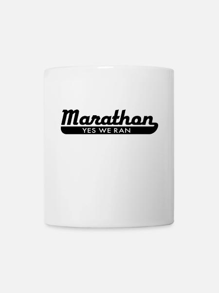 Marathon - Tasse - Weiß