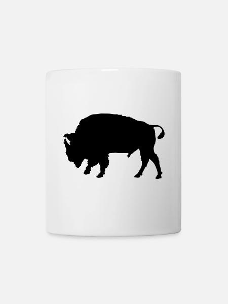 bison - Mug blanc - blanc