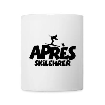 Après-Ski Lehrer Wintersport - Tasse - Weiß - Vorne