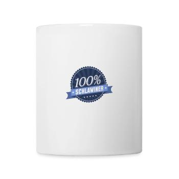 100 % Schlawiner - Tasse - Weiß - Vorne
