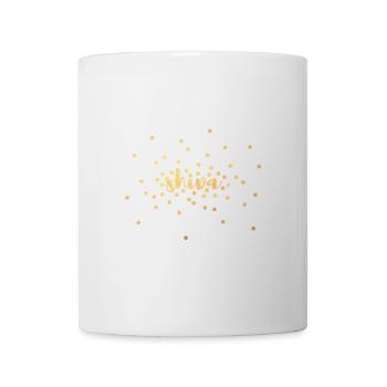 Shiva Gold Yoga Meditation - Tasse - Weiß - Vorne