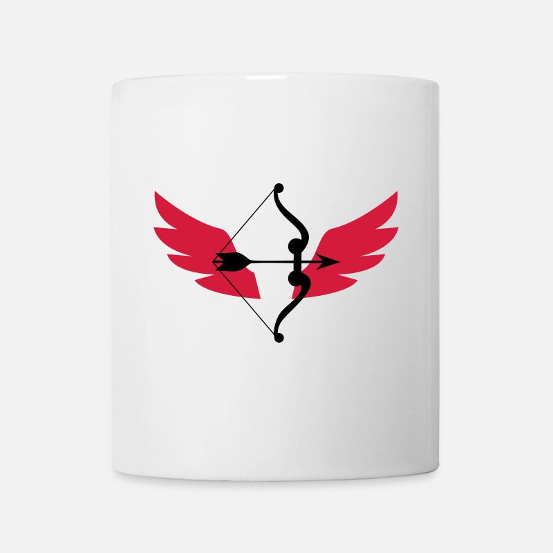 Archery / Bogenschießen / Tir à l'arc - Tasse - Weiß