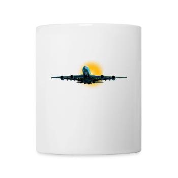 largest airliner - Mug - white - Front